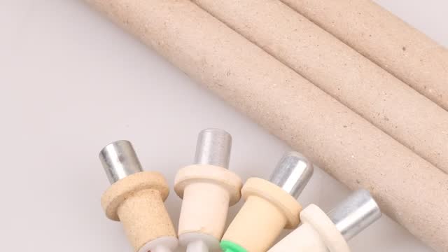 Disposable thermocouple cartridges and paper tubes